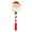 Santa Head, variant on QuickGo 3D Printed Christmas Contactless Payment Wand, Tap to Pay Credit Card Holder Stick, Fun Candy Cane Card Extension Prop, Holiday Gadget for Checkout Christmas Gift