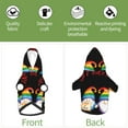 thumbnail image 3 of Uemuo Lgbt Gnome for Winter Dog Hoodie Sweatshirts with Pockets Warm Dog Clothes for Small Dogs Chihuahua-X-Small, 3 of 8