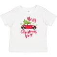 thumbnail image 3 of Inktastic Merry Christmas Ya'll with Red Car and Tree Boys or Girls Baby T-Shirt, 3 of 5