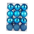 thumbnail image 5 of 24Pcs Christmas Balls DIY Christmas Tree Ornaments for Indoor New Year, 5 of 8
