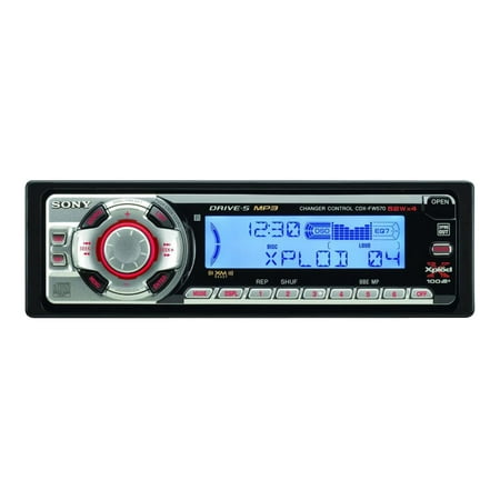 Sony CDX-FW570 - Car - CD receiver - in-dash - Single-DIN - 52 Watts x 4