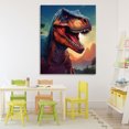 thumbnail image 3 of Stupell Industries Contemporary Dinosaur with Sunset Landscape Canvas Art, 36 x 48, by Creative Studio, 3 of 8