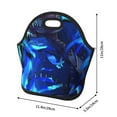 thumbnail image 2 of My Hero Academia Lunch Bag, Neoprene Lunch Bag, Reusable Insulated Lunch Box, Lunch Tote Bag, Cooler Thermal Meal Tote Kit For Office Work Picnic, Keep Food Warm/Cold, 2 of 9