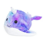 Squishmallow, Hallie The Purple Tie Dyed Narwhal, 8" KellyToy Plush