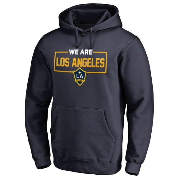 Men's Navy LA Galaxy We Are Pullover Hoodie