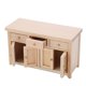 thumbnail image 5 of Dollhouse 1:12 Scale Living Room Miniature Birch Dollhouse Storage Cabinet Wood Color - Dollhouse Furniture Miniature Cabinet, 5 of 5