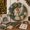 F, variant on 3D Fabric Poke Wreath DIY Kit,Christmas Wreath Making Kit for Beginner & Adults, No-Sew Fabric Craft Kit,DIY Holiday Decor, Handmade Christmas Art Project Gift,Snowman(A)