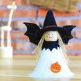 thumbnail image 5 of 4 piezas de decoración de Halloween de ángel lindo encantador, alas de murciélago negro, muñeca de ángel de peluche, decoración de fiesta de Halloween multicolor Sailing  Electrónica, 5 of 5