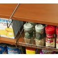 thumbnail image 5 of More Inside Chrome Medium Under Shelf Cabinet Organizer 15" wide x 6" deep X 10" high., 5 of 6