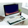 thumbnail image 3 of Desk Mat,The Green Golden Mountains by Sunset Extended Gaming Mouse Pad,Large Non-Slip Rubber Base Mousepad with Stitched Edges,Waterproof Mouse Mat Desk for Office Game Home 35.4x15.75 in, 3 of 5