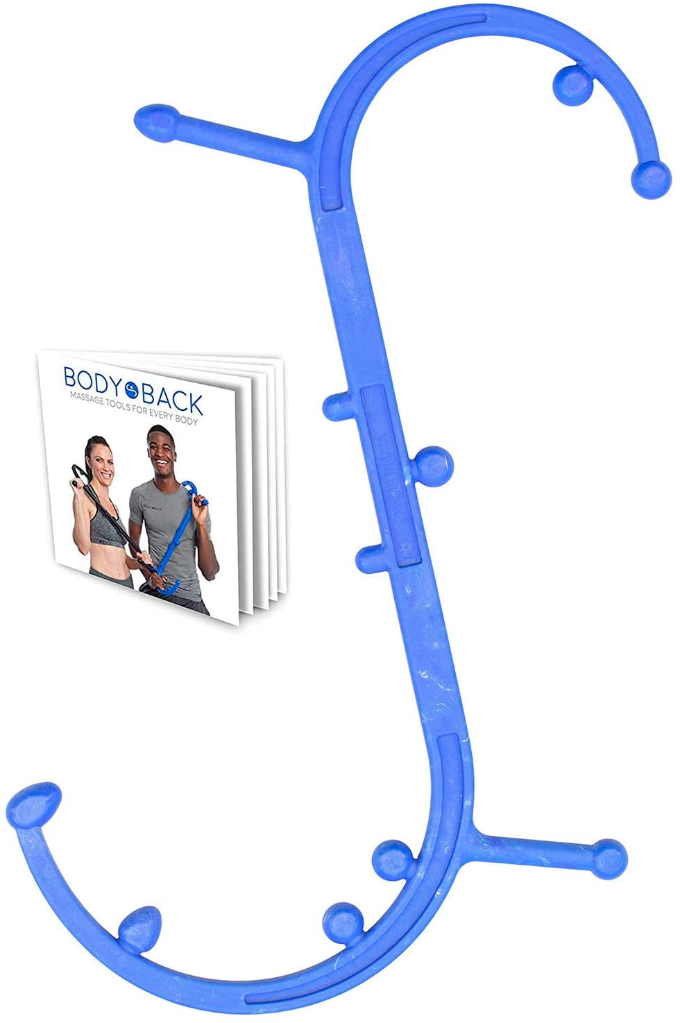 Body Back Buddy Manual Back Massager, Trigger Point Therapy Tool With