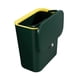 thumbnail image 3 of Cubo de basura colgante para cocina, con tapa, resistente al agua, estrecho, para encimera, hogar y oficina Verde, 3 of 9