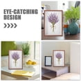 thumbnail image 5 of PTOOTP Walnut Wood Rectangular Photo Frame, Simple Design for Dried Flower Display and Home Decoration, 1 Piece, 5 of 8