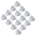 thumbnail image 1 of Tapón de silicona de alta temperatura, diámetro de montaje 14.1mm/0.56 pulgadas, tapones de goma sólida en forma de T para polvo, 16 piezas, 1 of 7