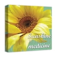 thumbnail image 2 of Creative Products Sunshine Is The Best Medicine 16x16 Canvas Wall Art, 2 of 5