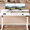 White, variant on Homall 55" Wide Home Office Electric Height Adjustable Standing Desk Lifting Range 28~46" Computer Desk with Monitor Stand,White