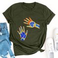 thumbnail image 2 of Camiseta holgada de manga corta con estampado de mueca retro para hombre y mujer Pompotops hfajkhk138811, 2 of 8