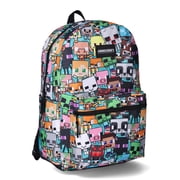 Minecraft Creeper 17 Laptop Backpack Multi-Color