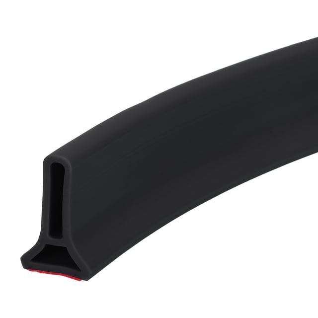 Uxcell 78 Inch Collapsible Shower Barrier Stopper Shower Water Splash Guard, Black