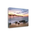 thumbnail image 2 of The Pier By Sergi Mora, Fine Art Giclee Print on Gallery Wrap Canvas, Ready to Hang, 2 of 2