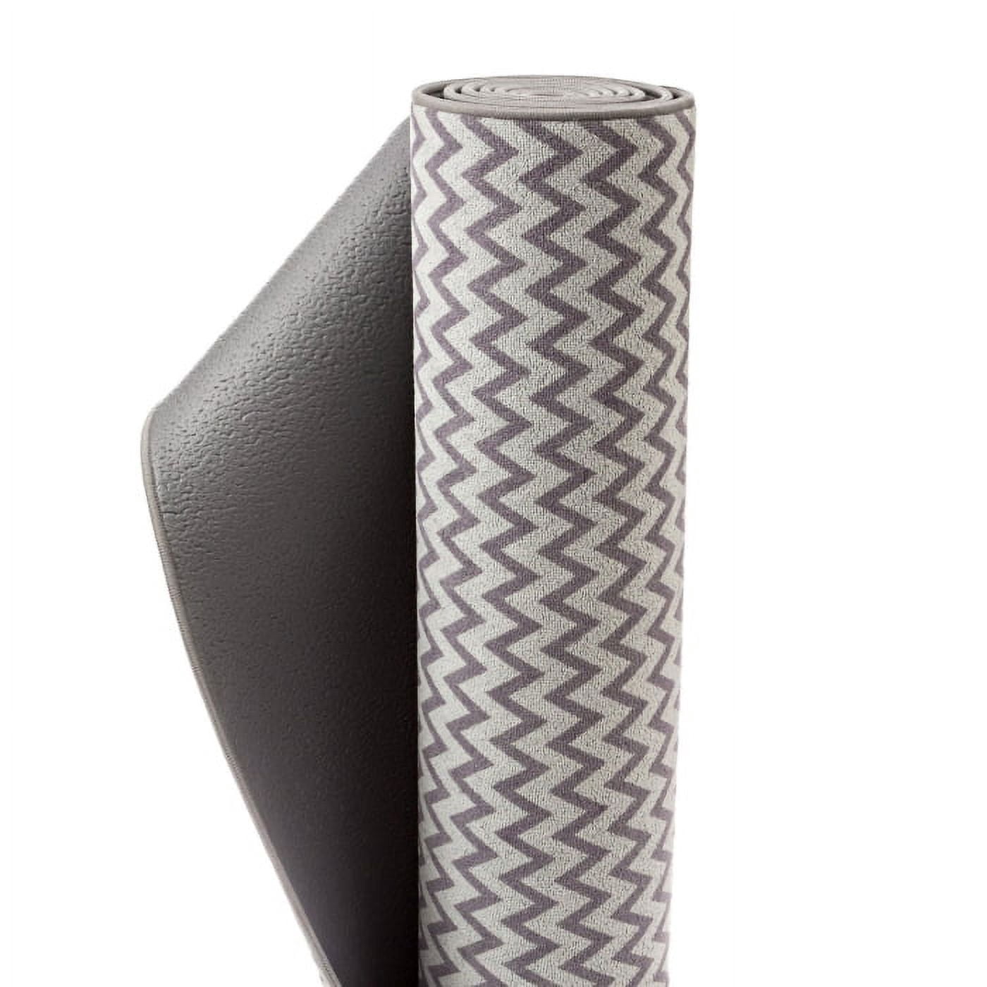 Yoga Mat 2 in 1 Towel and mat Combination Eco Friendly Unique Non Slip "Fusion" Mat - Grey