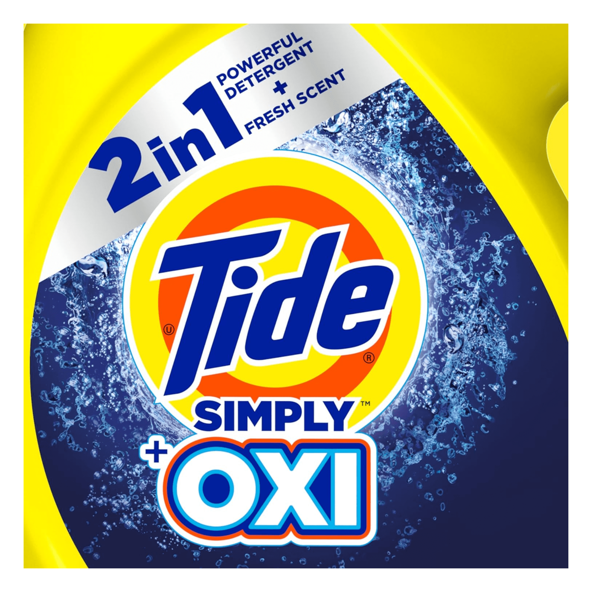 Tide Simply + Oxi Liquid Laundry Detergent, Refreshing Breeze,10 FL OZ, (Pack Of 12 BOXED)