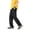 Z16-Black, variant on Travel Pants Regular Fit Drawstring Tactical Cargo Pants Outdoor Comfort Travel Tech Chino Pants