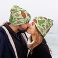 thumbnail image 5 of Yiaed Finger Lime Fruits Print Winter Beanie for Men Women, Fleece Lined Beanie Soft Warm Knit Hat Ski Stocking Cuffed Ca, 5 of 6