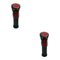 thumbnail image 4 of relayinert Couvre-Chef Durable pour Joueur de Golf en Cuir PU Protection Tête de Club Noir 37CM 2ensemble, 4 of 6