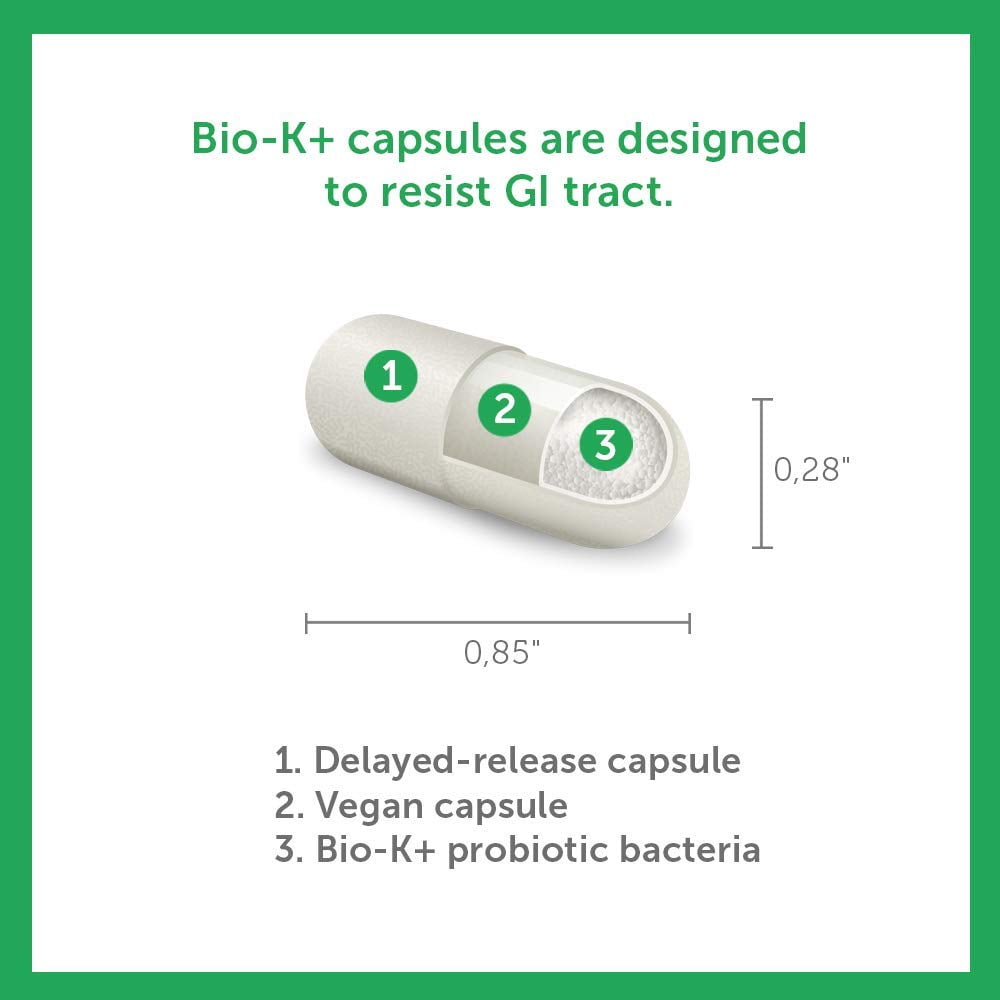 Bio-K Plus - Probiotic DailyCare+ 50 Billion CFU - 60 Capsules