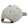 thumbnail image 4 of I Love Dance Embroidered Pigment Dyed Wash Cap - Beige Black OSFM, 4 of 5