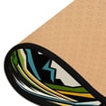 thumbnail image 4 of Vibrant Woodblock Landscapes Hallway Runner Rug 2'X6' Non-Slip Washable Carpet Runner Kitchen Entryway Laundry Bedroom, 4 of 7