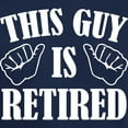thumbnail image 3 of CafePress - This Guy Is Retired Dark T Shirt - Men's Classic Graphic Cotton T-Shirt, 3 of 4
