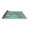 thumbnail image 2 of Ahgly Company Indoor Rectangle Oriental Light Blue Traditional Area Rugs, 5' x 8', 2 of 4