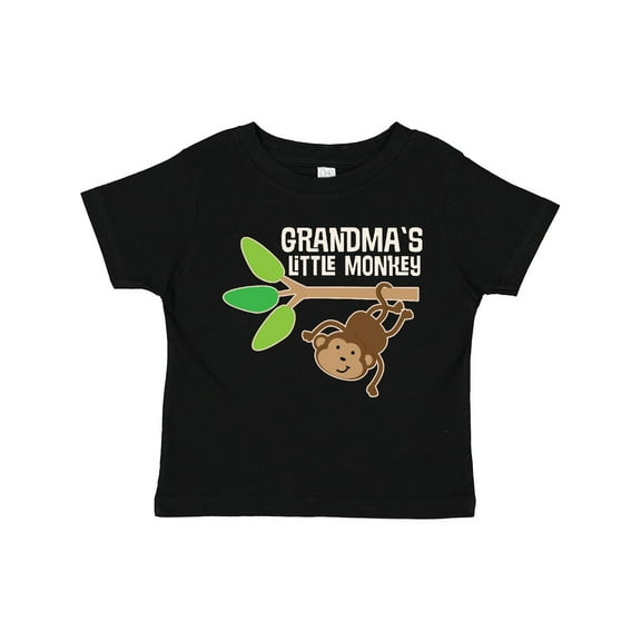 Inktastic Grandma's Little Monkey Grandchild Boys or Girls Toddler T-Shirt