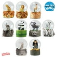 thumbnail image 3 of Water Globe - Zebra from Deluxebase. Snow Globe Animal Decor with Zebra Figurines. Glass Glitter Globe with Resin Figurines and Molded Base. Great Home Decorations, Novelty Decor and Zebra Gifts., 3 of 5