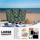 thumbnail image 5 of Fotbe Colorful Mallard Duck Bolsa de Viaje para Playa - Resistente al Agua, Bolsa Tote de Gran Capacidad y Ligera con 7 Bolsillos para Mujeres y Hombres, 5 of 7