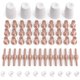 thumbnail image 1 of ckepdyeh 60 piezas de consumibles de corte de plasma para linterna Cut40 50 con cortador de plasma PT31 LG40, 1 of 8
