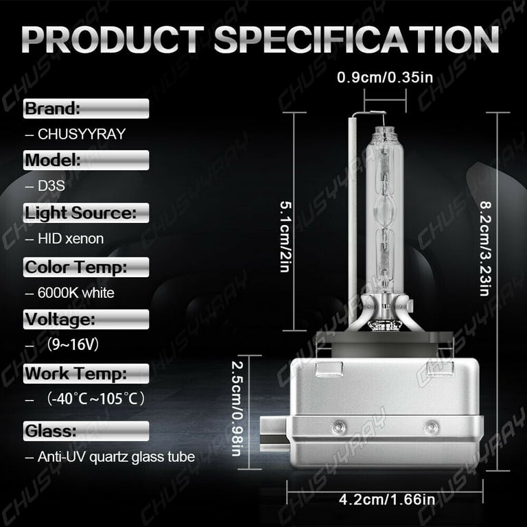 High Quality Easy Installation D1S D3S D5S LED Bulb Conversion Kit 360  Degree Emitting Replacement Of OEM D3S Xenon Bulbs From Ljz0802, $173.87
