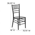 thumbnail image 2 of Flash Furniture HERCULES Series Black Wood Chiavari Chair, 2 of 5