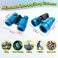 thumbnail image 4 of XIANXIAN Kids Toys Gifts for Boys Girls Kids Telescope Outdoor Toys for Sports and Bird Watching（Blue）Birthday Gifts for Kids, Age 3 4 5 6 7 8-12 Year Old Boys, 4 of 5