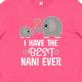 thumbnail image 4 of Inktastic Best Nani Ever Grandchild Gift Youth T-Shirt, 4 of 5