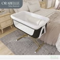 thumbnail image 3 of Evolur Orabelle Bedside Bassinet and Sleeper for Baby in Black, Easy to Fold and Carry in Black, 3 of 16