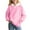 Pink, variant on SonxaHe Big Girls Hoodies Solid Long Sleeve Pullover Hooded Sweatshirt Child Soft Comfy Loose Autumn Sweatshirts Black,Sized 11-12