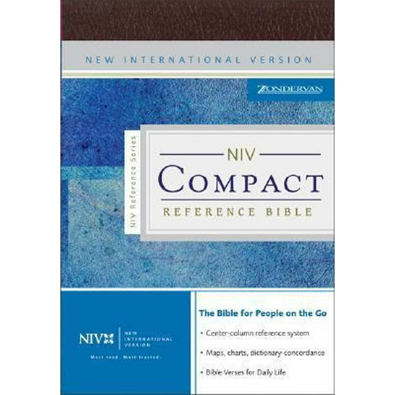Pre-Owned NIV Compact Reference Bible (Paperback) 0310908078 9780310908074