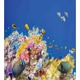 thumbnail image 3 of Ambesonne Underwater Duvet Cover Set, Tropical Corals Fish, Twin, Blue Yellow, 3 of 3
