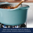 thumbnail image 3 of Rachael Ray NITRO 6.5 Quart Cast Iron Dutch Oven, Agave Blue, 3 of 10