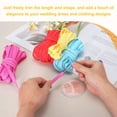 thumbnail image 4 of Uxcell 12 Yards Corset Boning Casing, 10mm / 3/8" Nylon Plush Boning for Sewing, Bra Cover Casing Band Tape for Lingerie Wedding Bridal Gown Dress Trousers Pants, Rosa, 4 of 6