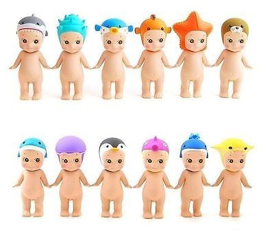 Sonny Angel Japanese Style Mini Figure Figurine Marine Series Version Toy Set