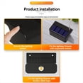 thumbnail image 3 of 4 Lámparas Solares de Pared para Exteriores, Impermeables, con Energía Solar, para Porche, Jardín, Patio, Balcón., 3 of 7